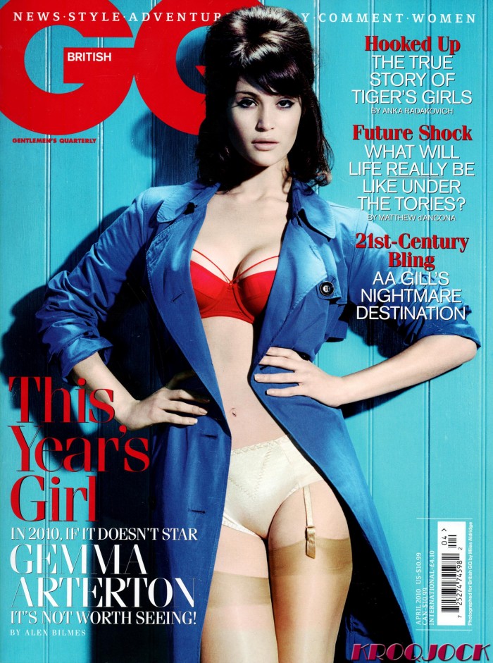 Gemma Arterton ex James Bond Girl est superbe en lingerie