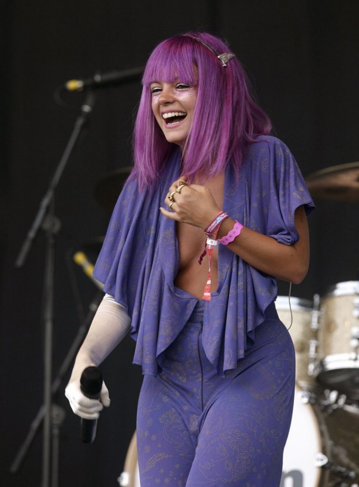 La belle Lily Allen est vraiment sublime