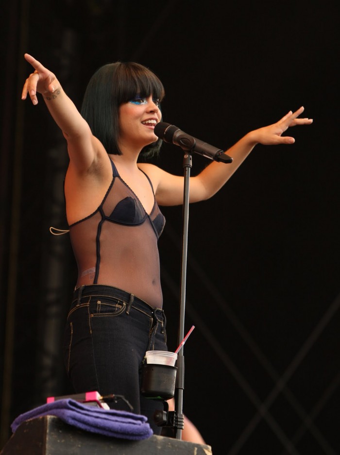 La belle Lily Allen est vraiment sublime