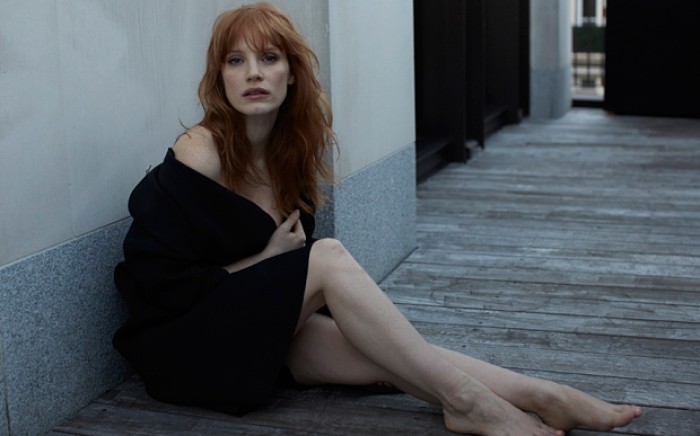 La belle Jessica Chastain torride en lingerie