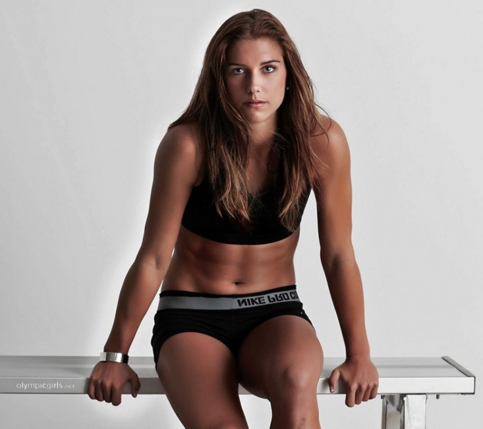 Alex Morgan a un physique torride