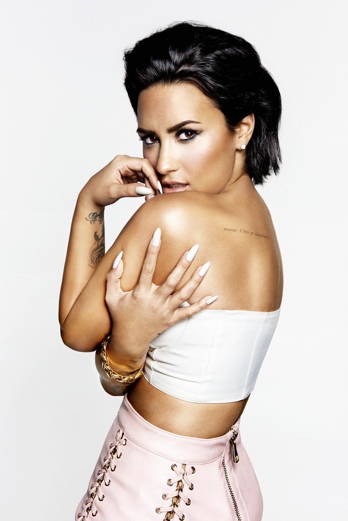 La belle Demi Lovato nous fait craquer en lingerie