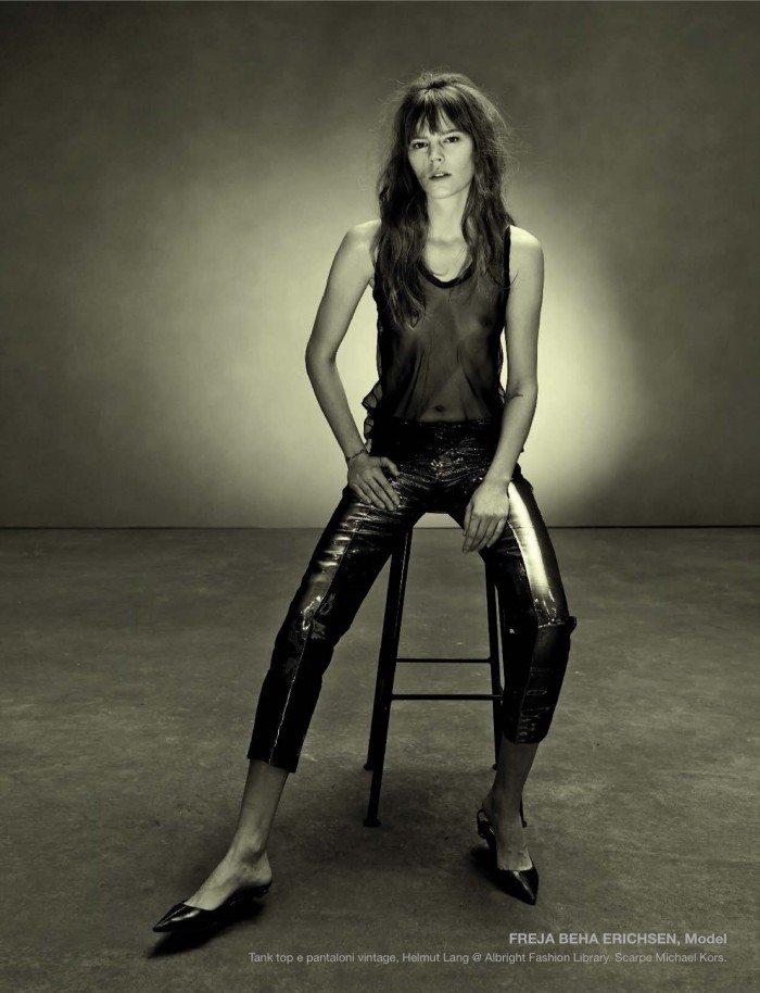 Freja Beha Erichsen est un mannequin sexy qui aime poser nue